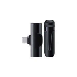 Portable External Microfonos Min Lapel Recording Mic Live Streaming youtube Wireless Lavalier Microphone For Smartphone Type C