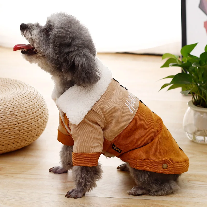 
Custom Wholesale Fashion Elegant Dog Clothes Winter Pet 
