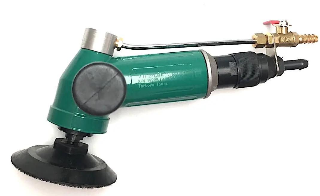 Профессиональный шлифовальный станок, пневматическая водяная шлифовальная машина, прямоугольный, с роликовой дроссельной заслонкой, 4 дюйма