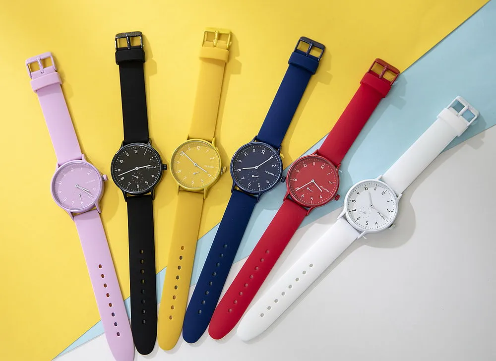 trend design sport watch fashion quartz watch with waterproof teenage girls watch