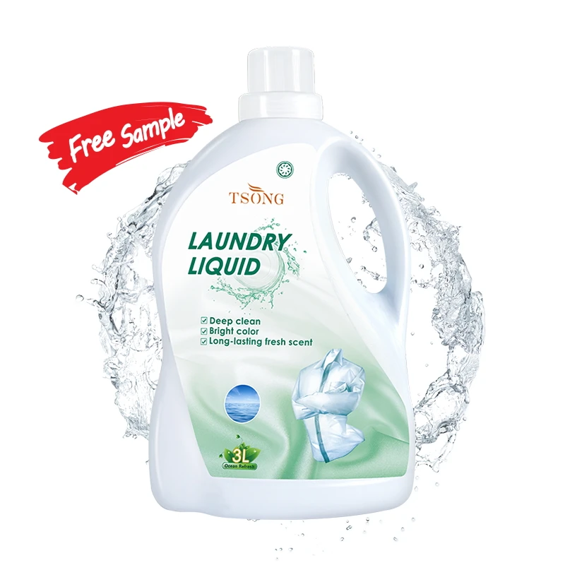 Бытовое моющее средство для стирки на основе бутылок ПЭНД Tsong 5 в 1, морская жидкость для стирки