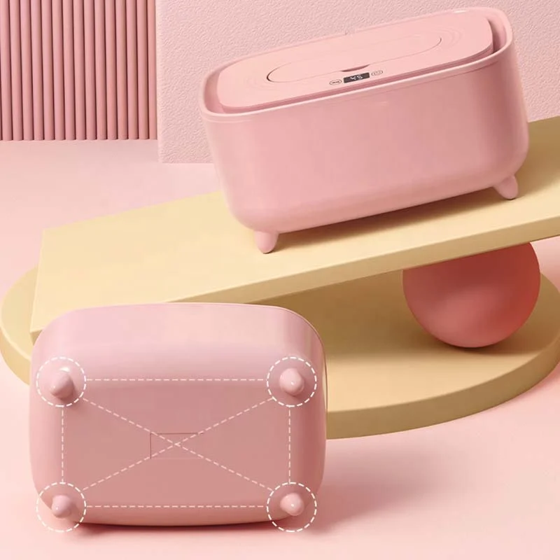 Hot Sale Large Capacity LED Changing Light Warms Quickly and Evenly Baby Wet Wipes Warmer Support Everyday 240V/220V/110V PP/ABS