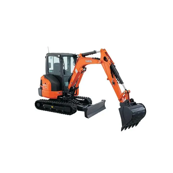 Хорошее состояние Kubota Kx033-4 небольшой мини-экскаватор строительное оборудование с двигателем гусеничный экскаватор