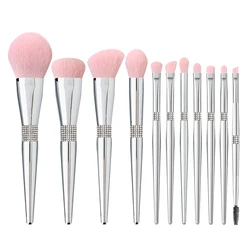 Best Seller Pink Synthetic Makeup Brushes 9pcs Makeup Brush Set Private Label Make Up brushes