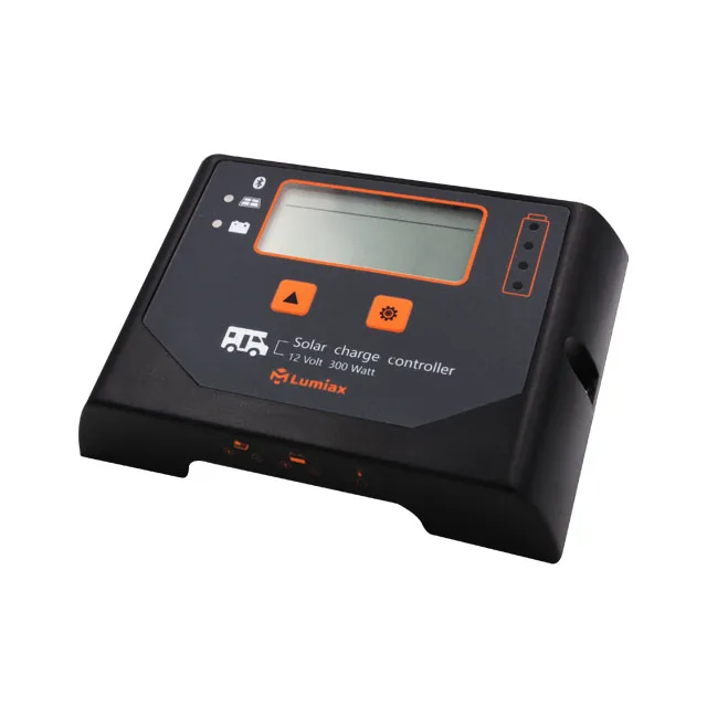 Lumiax 12 в 300 Вт pwm контроллер солнечного зарядного устройства водонепроницаемый ЖК-дисплей rvs лодки