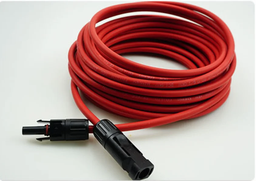 8 meter Solar Extension Cable Solar Panel Duel MC 4 connector 4 square meter solar cable