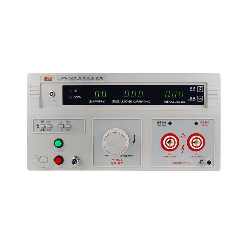 vlf ac hipot tester 10kV price High AC/DC 5kV/10KV Withstanding Voltage Tester for conducting electrical safety tests