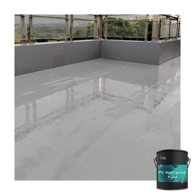 Huayun Roof Sealant Water Proof Coating Best Price High Elastic PU Waterproof Coating Polyurethane Liquid Waterproof Coating