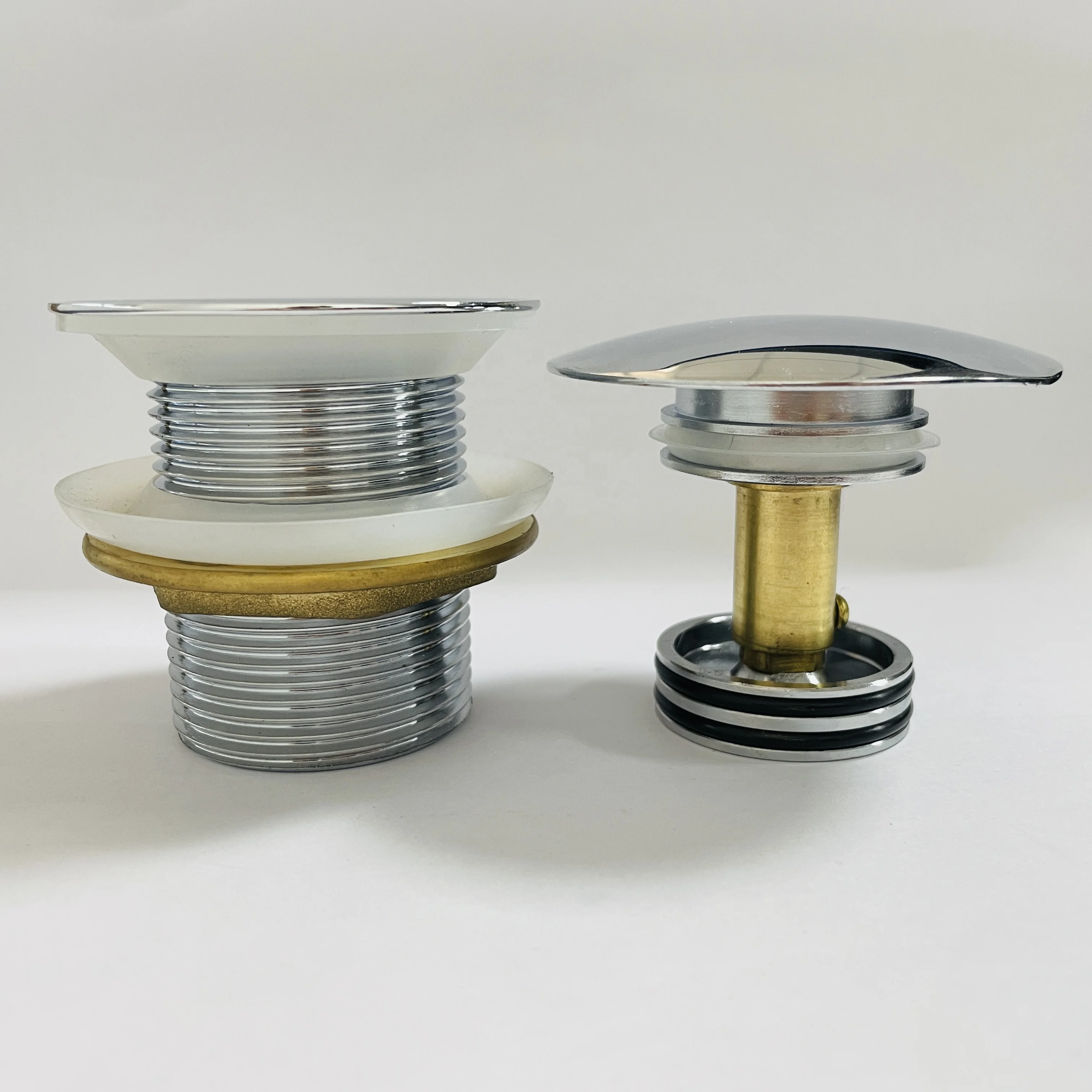 Toilet Fittings Brass Basin Drain Coupling Waste Sink Valve Pop Up Waste Basin Drains