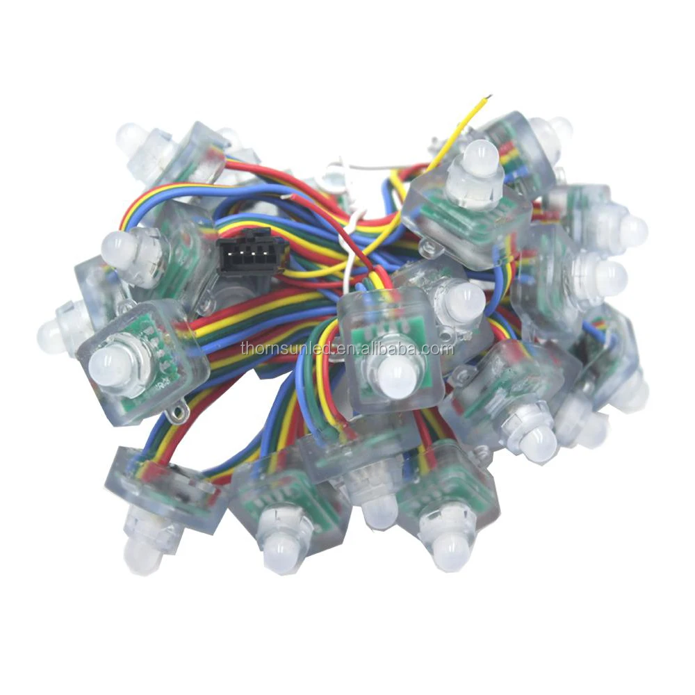 
SM16716/1903/2811/6803 digital flat led pixel 5v ip65 led pixel light 