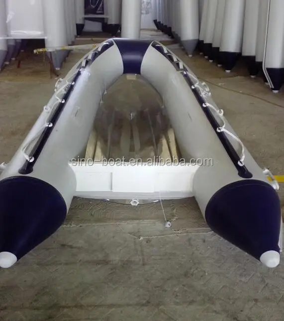 
11 ft Transparent bottom inflatable rib boat TV-330 