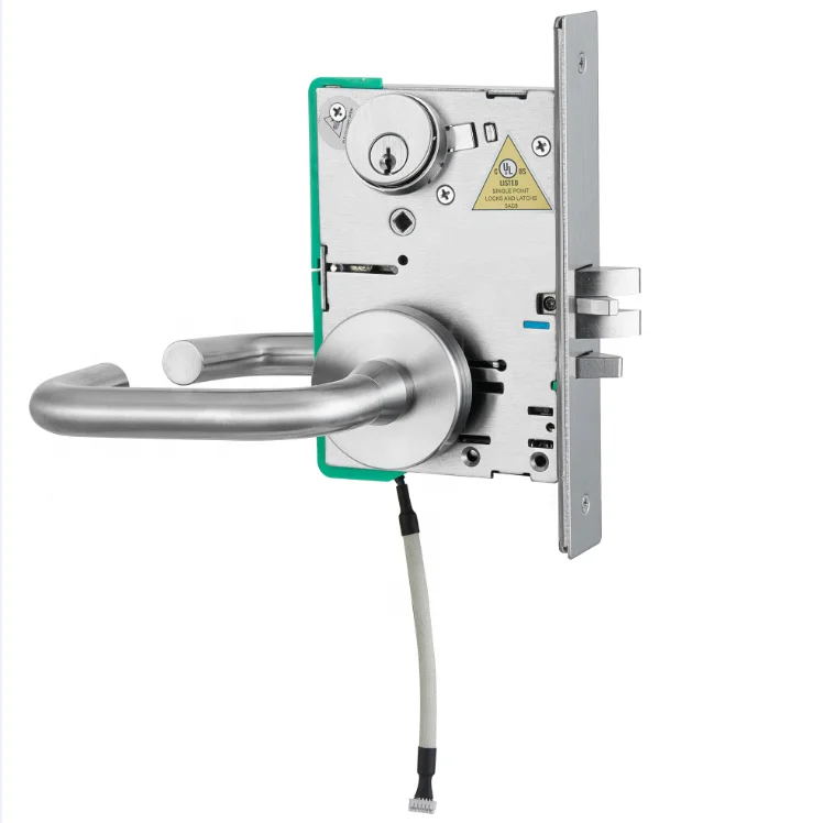 KEYMAN American Motor Mortise Lock Electronic Fire Rated 3H U.L ANSI/BHMA Grade 1 Certified Electrified Mechanism