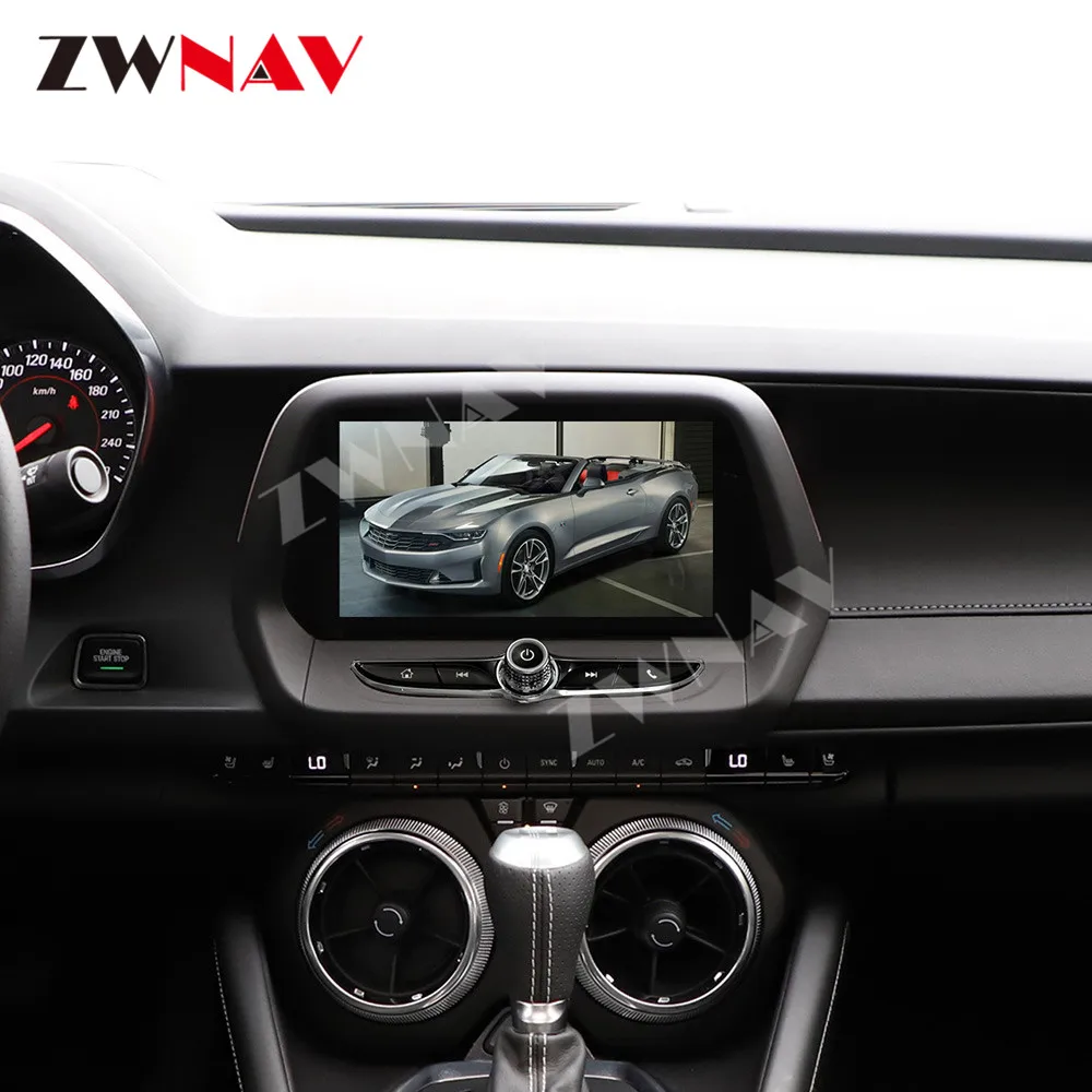 Android 12.0 Car Multimedia Player For Chevrolet Camaro 2010-2021 Auto Audio Radio Stereo GPS Navigation Head Unit