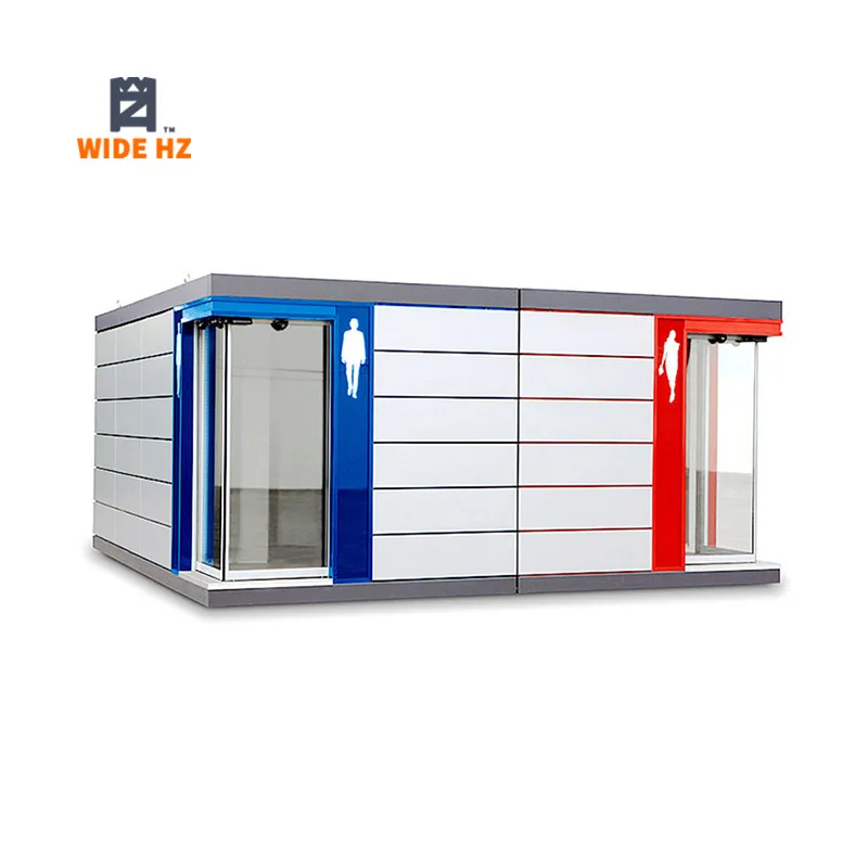 Chinese wc restroom prefabricated public toilet prefab bathroom wc toilet sanitary container china portable toilets