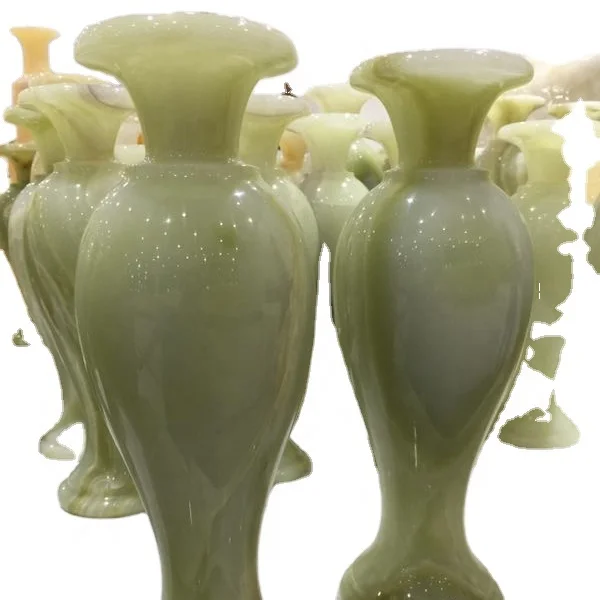 Best Price Pakistan Seven-Colour Flower Onyx Stone Vase
