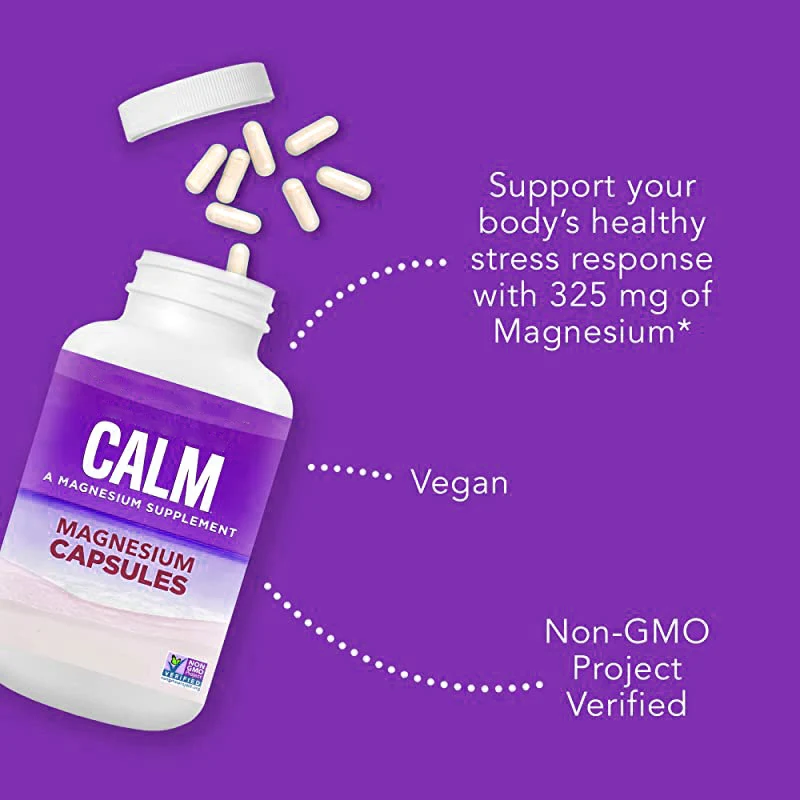 High Effective Natural Mix Up Melatonin Magnesium Chamomile Capsules For Adults Sleeping Well