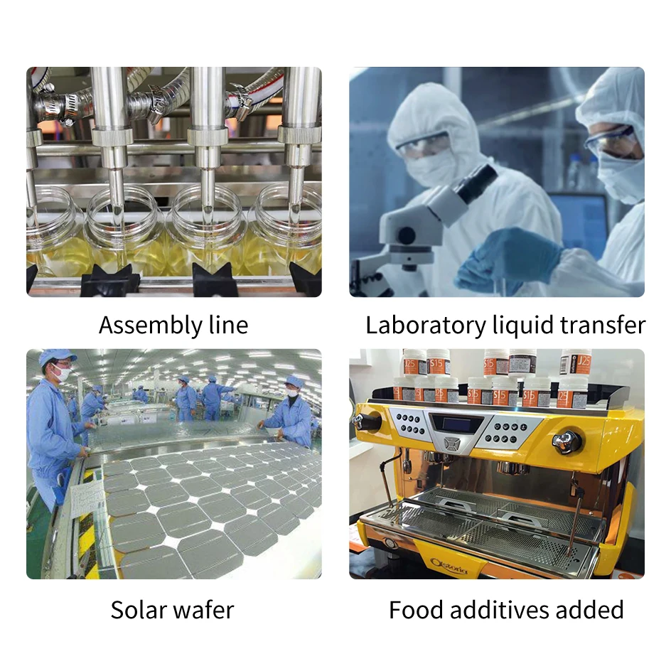 Kamoer KCP600 24v adjustable flow 250-600ml/min BPT tube peristaltic dispensing pump for nail polish