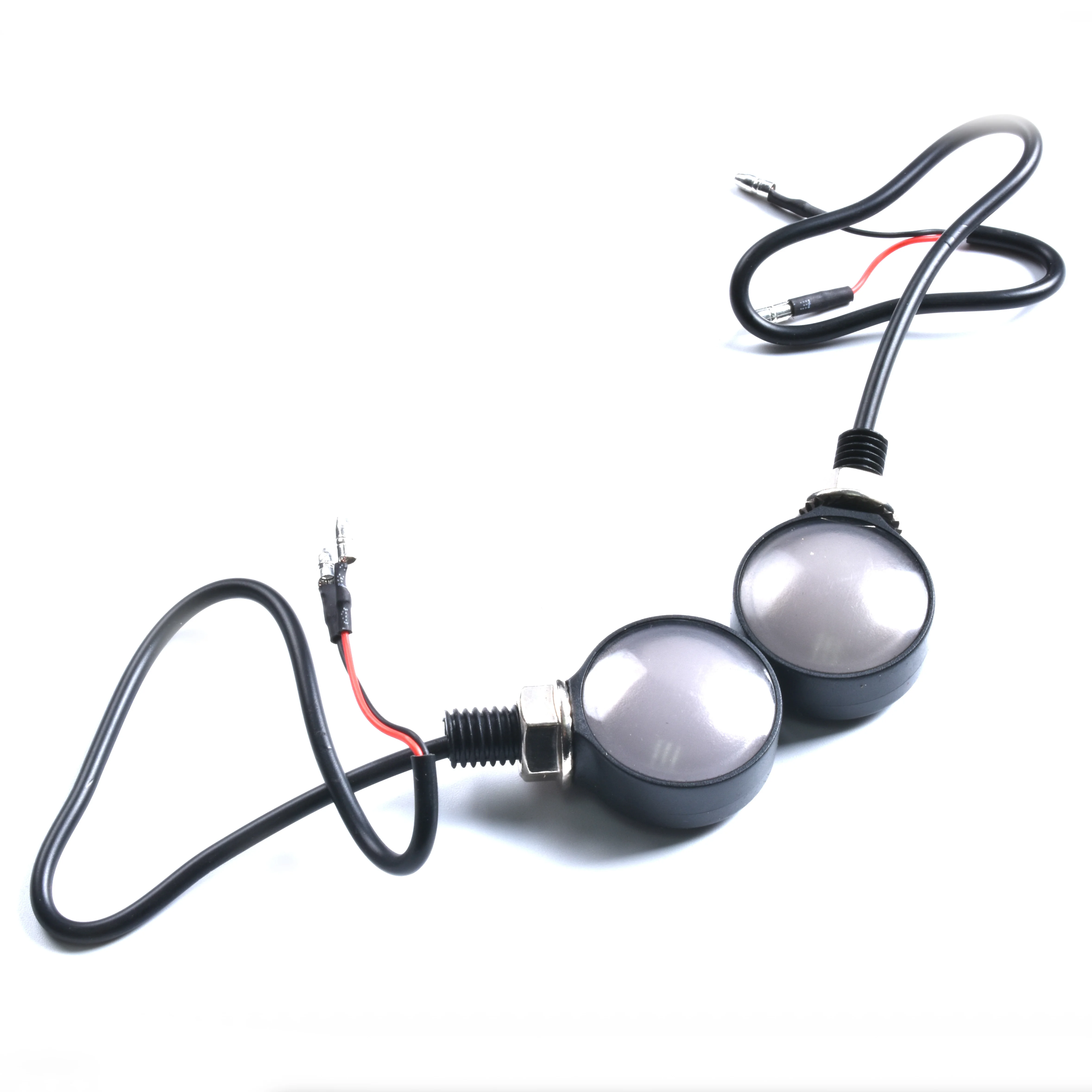 Universal DC 12v Motor Cycle Indicator Running Signals Side Light Flashing Motorcycle Turning Circular Light Scooter Led Lights