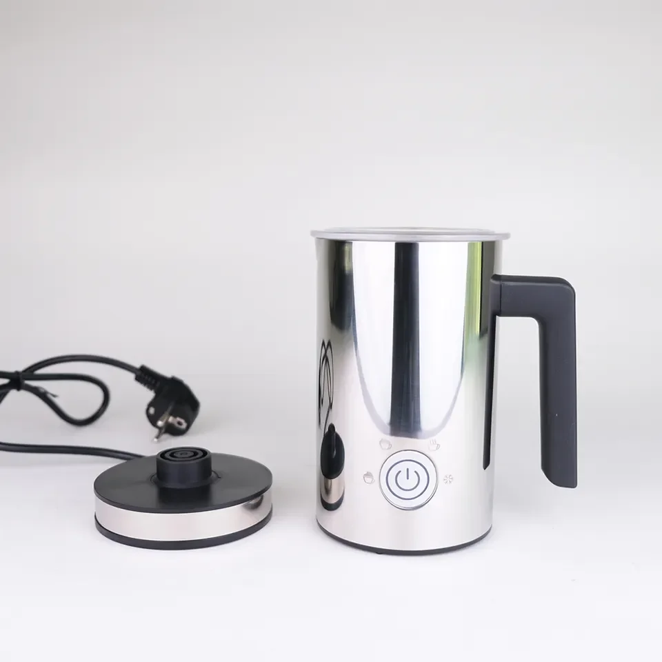 Restaurant Electric Milk Steamer Coffee Frother Soft Foam Maker Cold Hot Milk Warmer
