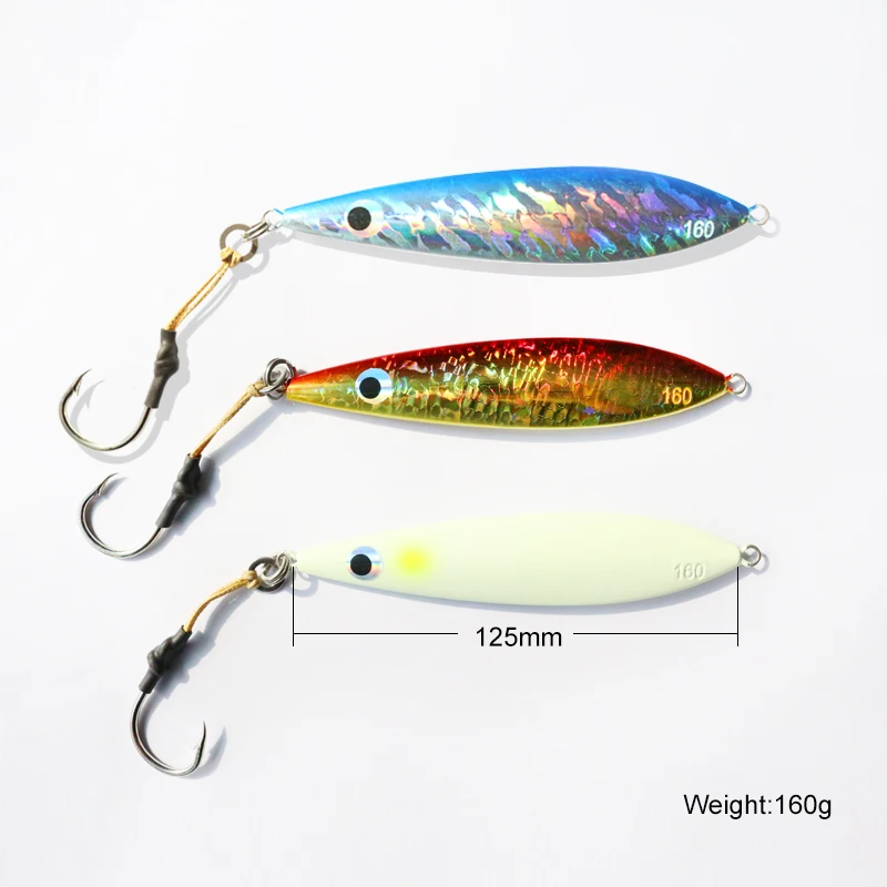 Hot Sale 160g Lead Fishing Jig Heads Fishing Lures
