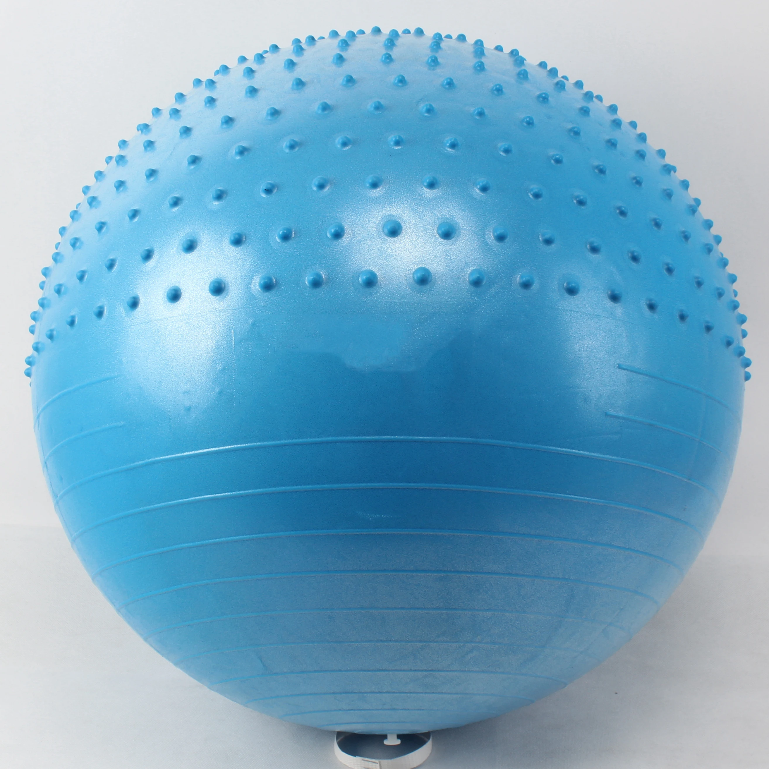 65cm hot sale custom inflatable half spiky massage ball half smooth ball