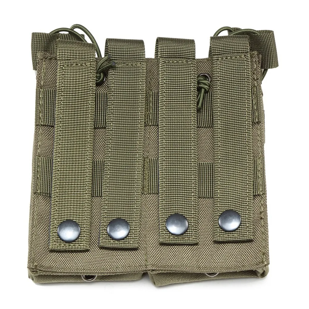 Portable multifunctional m4 CS molle tactical magazine fast mag pouch with double capacity