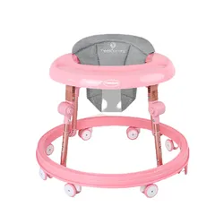 Safety active center sitting or walking rollator baby walker with wheels and seat