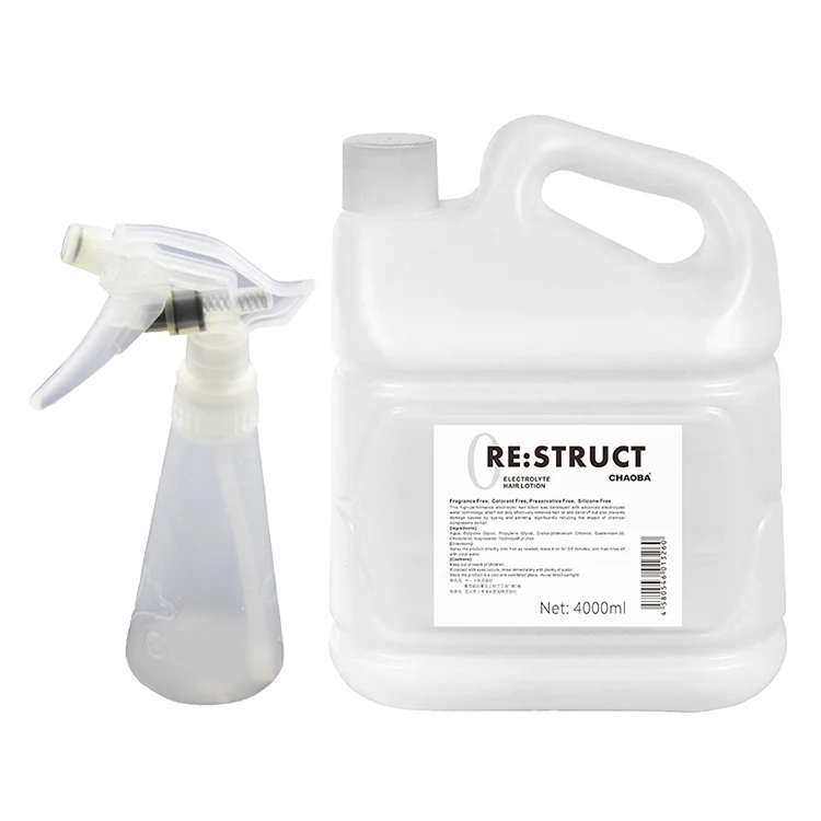 Japanese technology 4000ml rebirth No.0 electrolytic hair lotion hair treatment agent to prevent hair damage