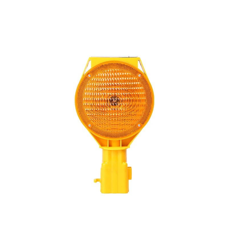 Traffic Caution Pc Lens Solar Led Strobe Lights For Safety Beacon Warning