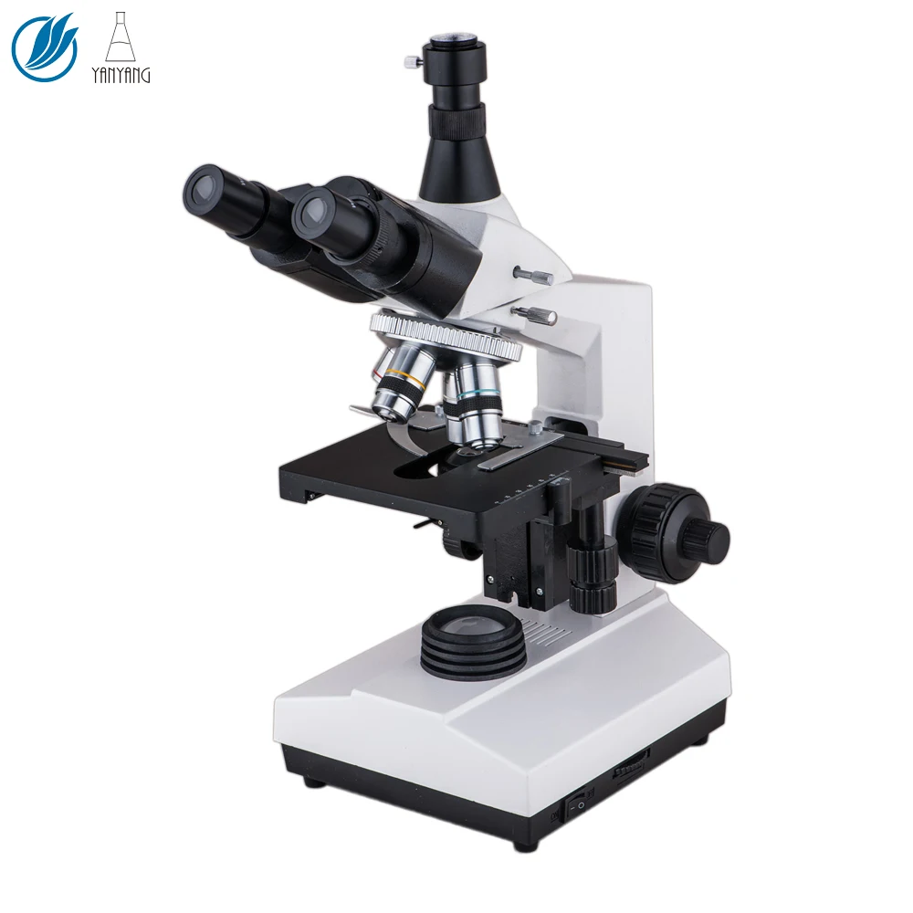 Halogen lamp binocular 1000x biological microscope XSZ-107 SM