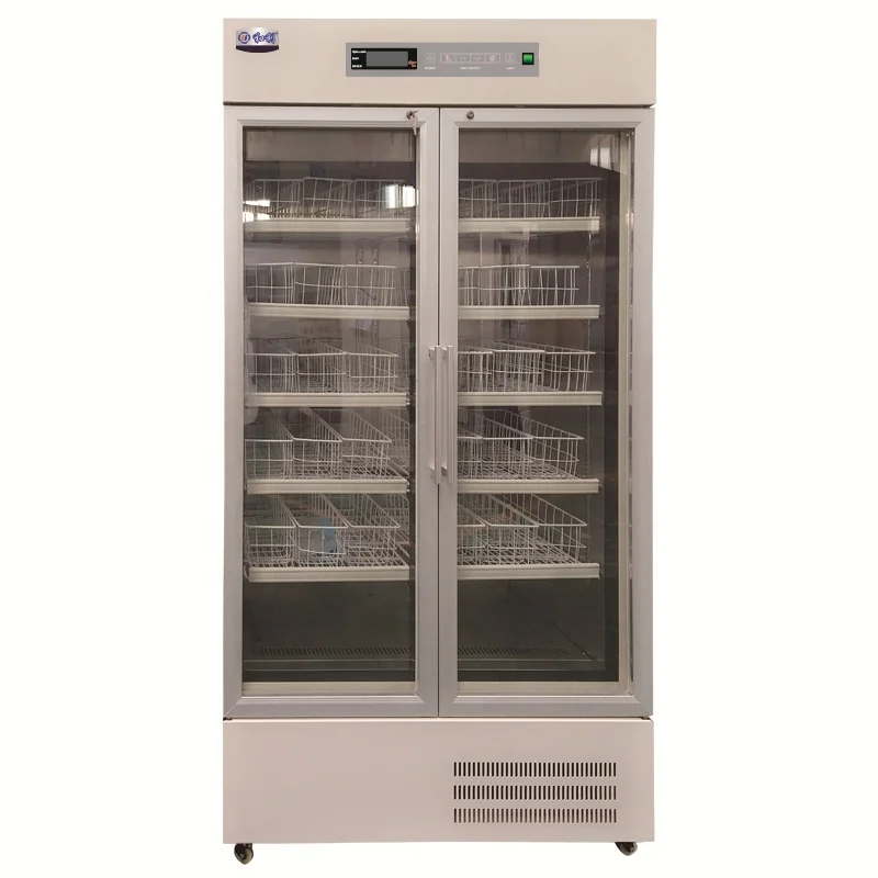 560L 4 Degree Blood Bank Refrigerator Professional Equipment  Laboratory refrigerator