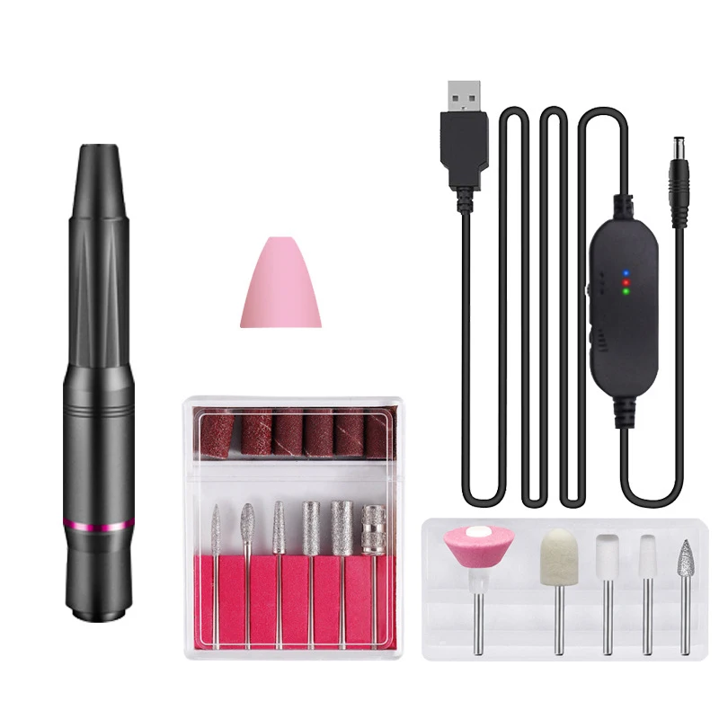 Wholesale Professional Rechargeable Cordless Nail Drill Pen Set Mini Display Personal Manicure Nail Drill Pen Kit