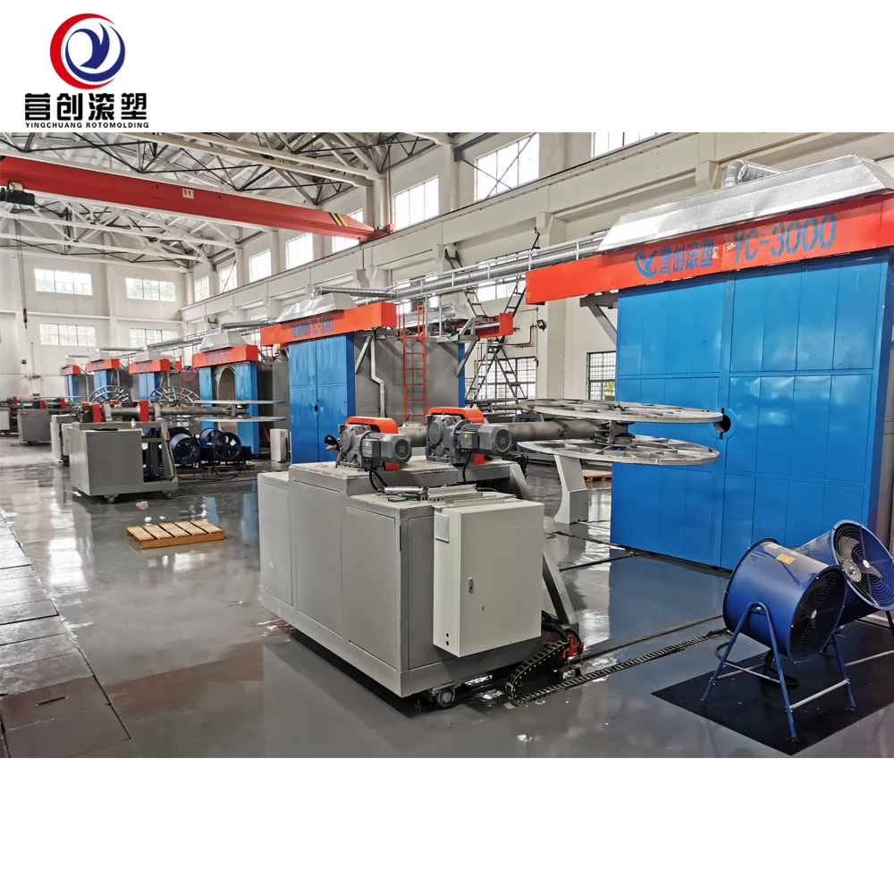 Factory price high quality rotomolfding machine two arms shuttle rotomoulding machine with CE certification