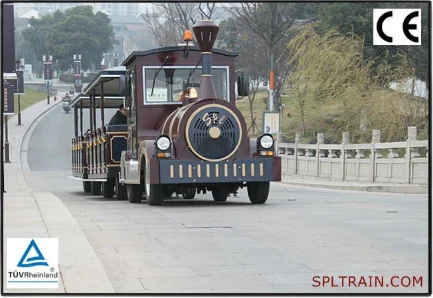 
Outdoor Children Kiddies Kids Diesel Sightseeing Tourist Mini Outdoor Amusement Park Trackless Road Train For Sale 