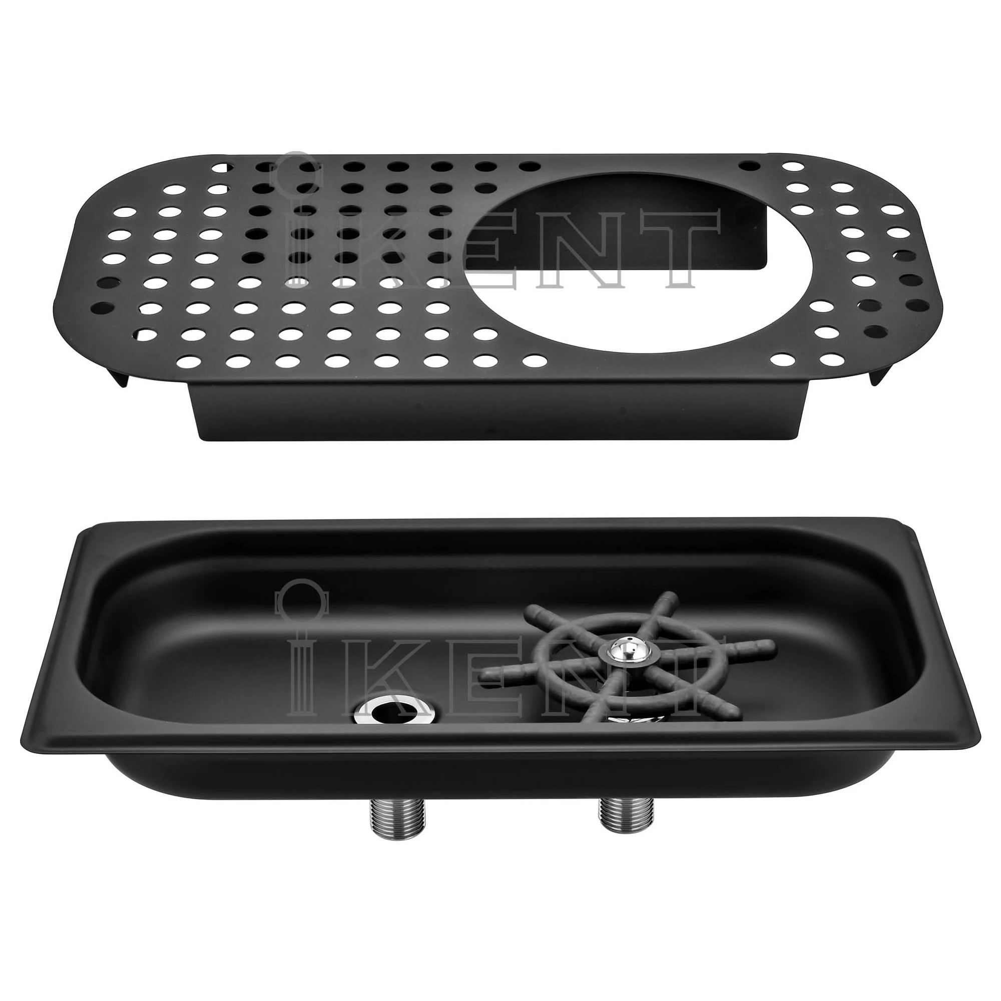 Black Drying Rack Espresso Rinser Side Spray Espresso Parts Barista Basics Bar Accessories Glass Stainless Steel Cup Washer