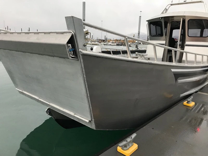Ecocampor Welded Landing Craft Boat Water Work Barge for Sale Manufacturer Aluminum Alloy China CE Certified Fishing Durable