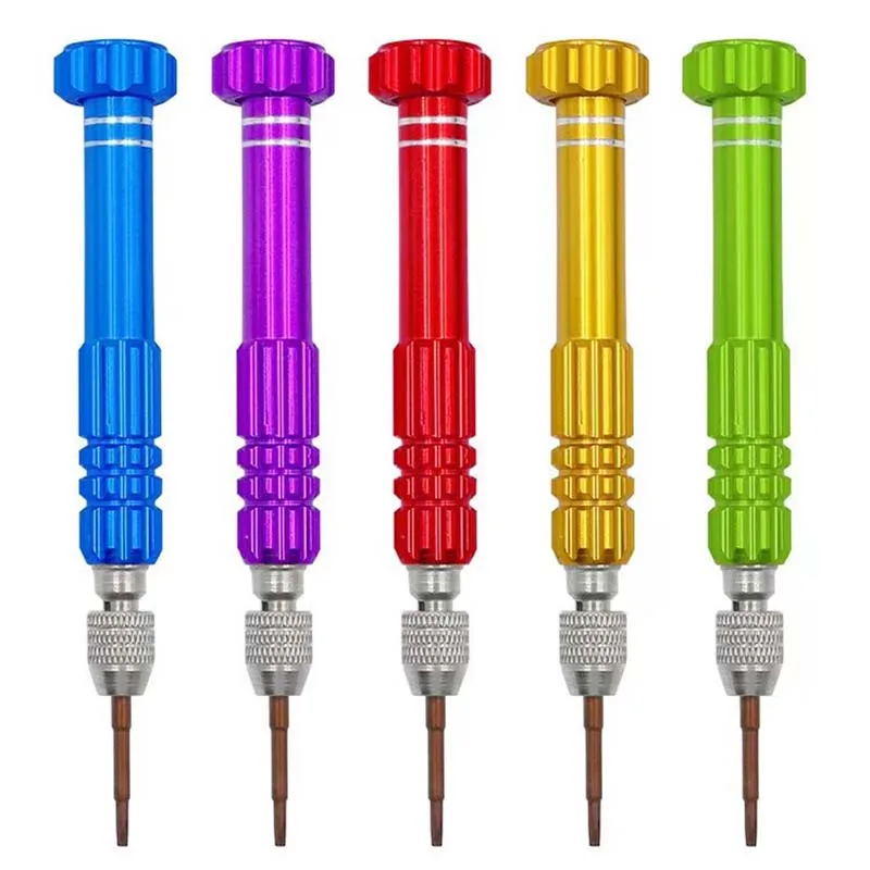 5-in-1 Multifunctional Screwdriver Kit for Eyeglass Mini Pocket Multifunction Small Screwdriver Pen Set