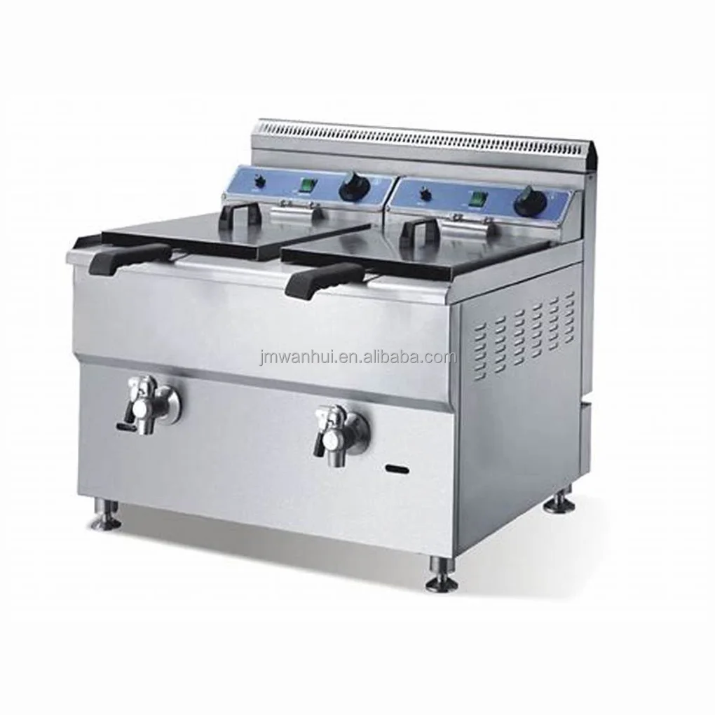 Restaurant kitchen equipment 8L/16L chicken chips potato electric commercial deep fryer with basket