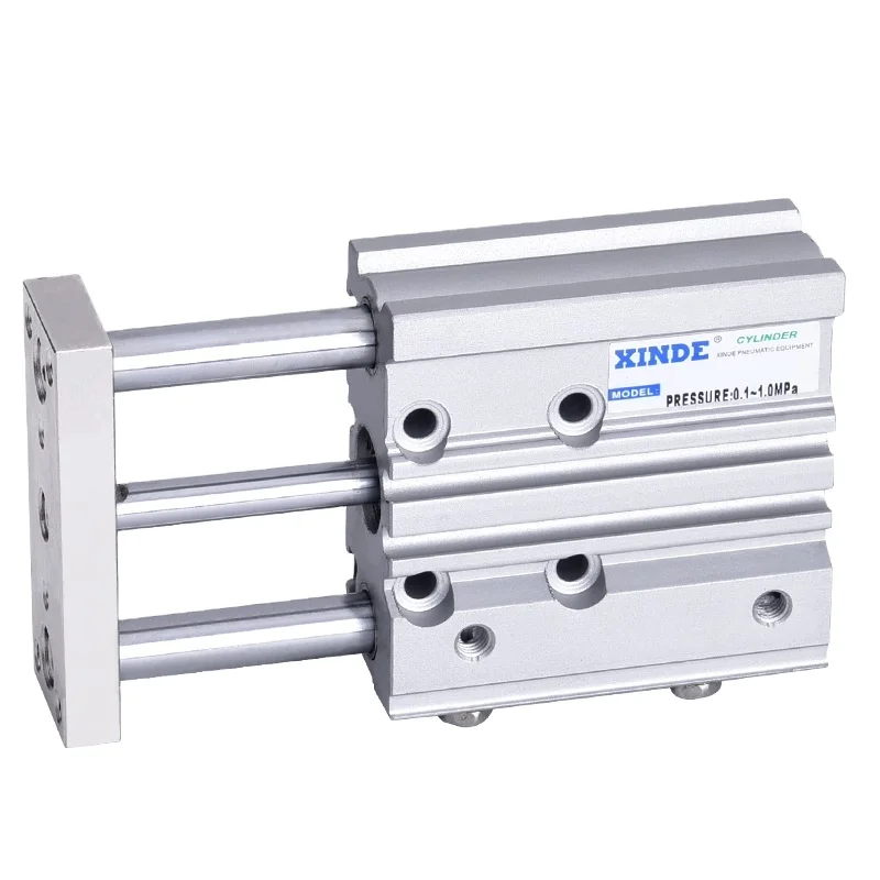 MGPL63/MGPM-  3 Rod Pneumatic cylinder Air Guide Cylinder