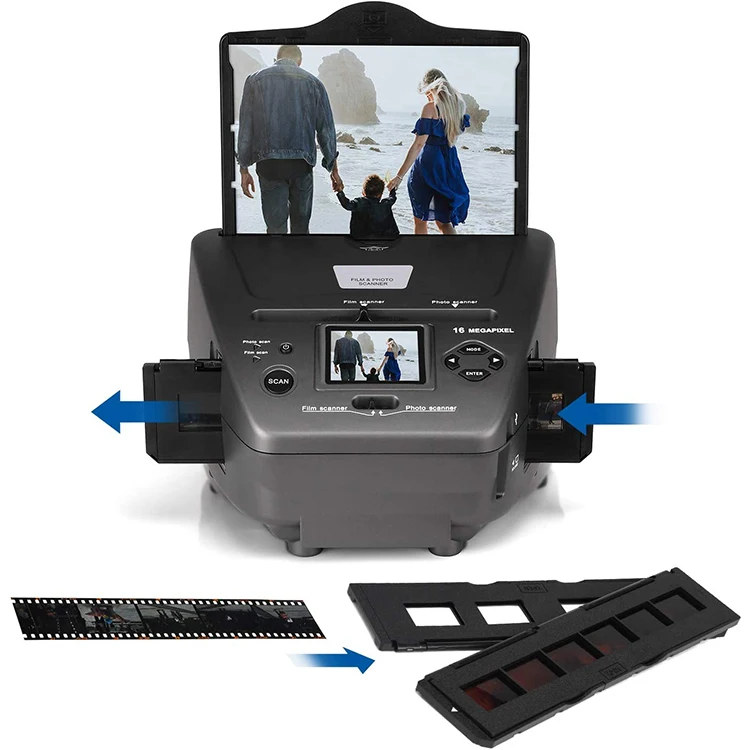 usb negative 35mm film scanner, max 10mp photo film scanner Films to Digital Files