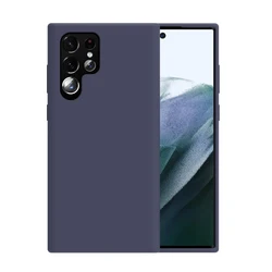 MRYES Wholesale Original Style Skin-friendly Feel Phone Cases Liquid PC Silicone Case For Samsung Galaxy S23 Ultra