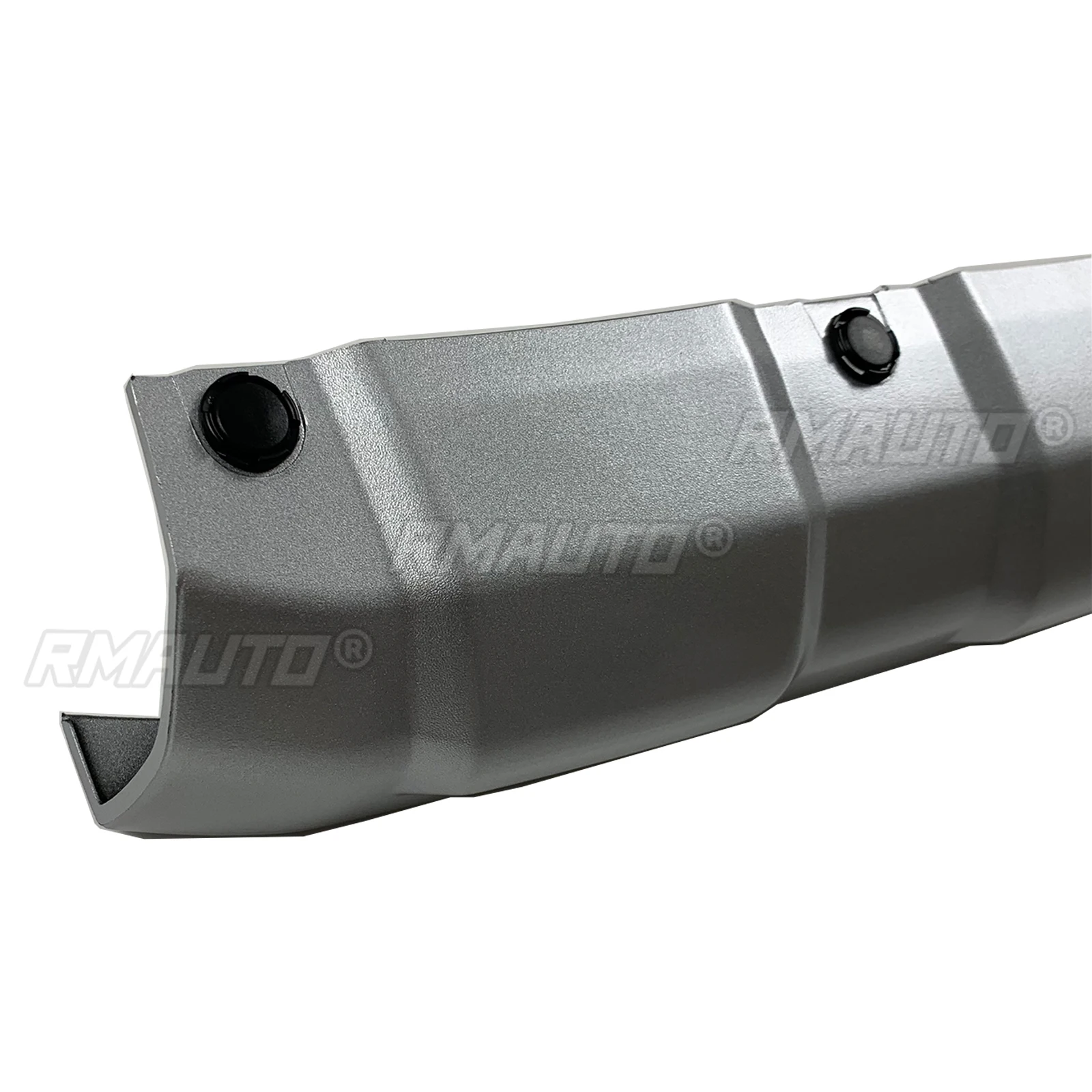 Car Front Bumper Lower Panel For V97 V93 Mitsubishi Pajero Montero 2015-2020 Trim Cover with 4 Buckles Black Sliver