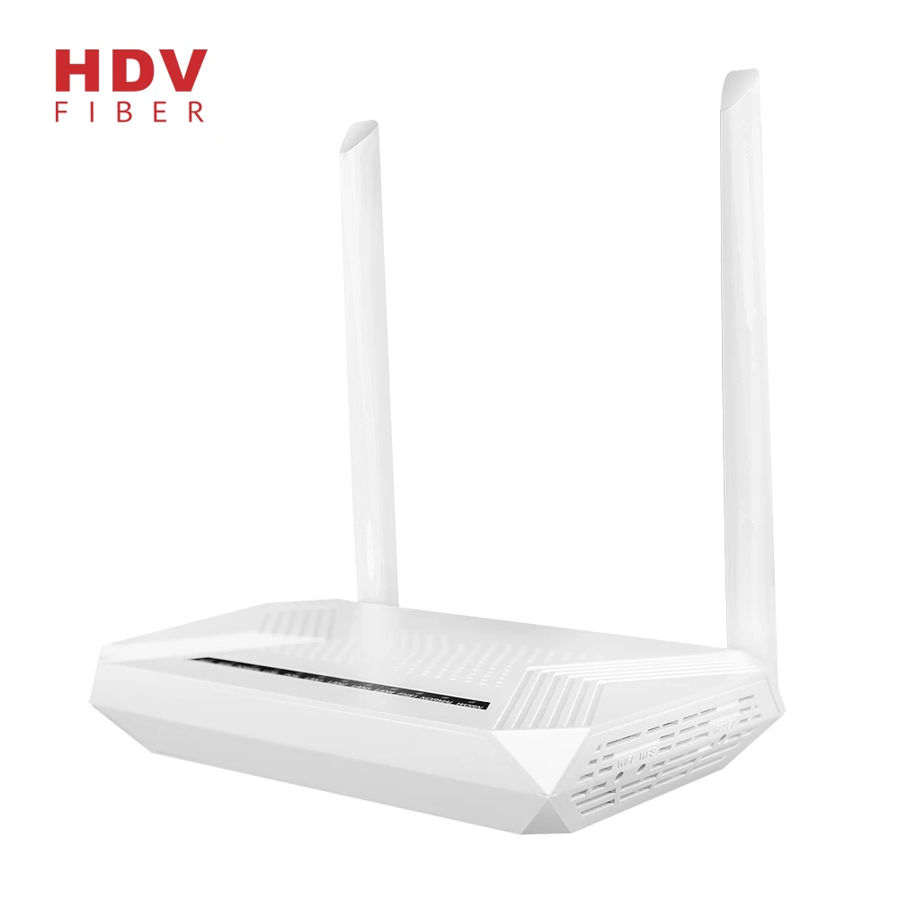 Shenzhen Manufacturer 1GE  3FE  1POTS  2.4G WIFI 2 Antenna FTTH FTTX Fiber Equipment  XPON GPON EPON moden onu