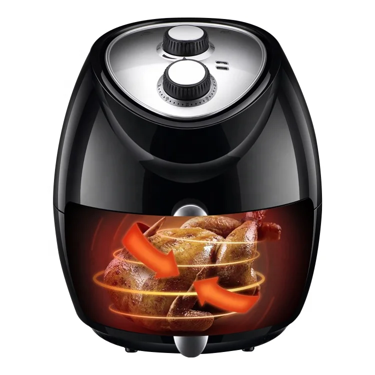 New Multi-function Mechanical button kyvol af60 220 volt 1700w oiless owen air fryer