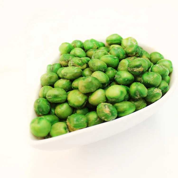 Сертифицированный BRC соленый зеленый горох, закуски, продукты, хрустящие