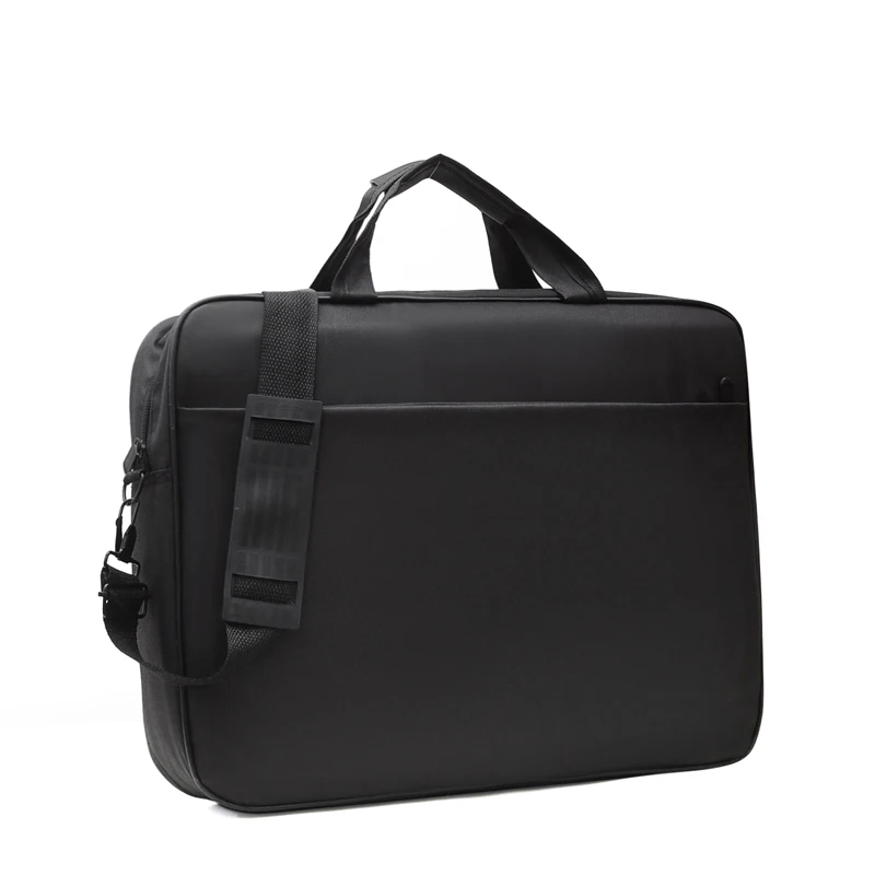 15.6 17 inch Large Size Plain Laptop Bag Shoulder Bag for Dell HP Lenovo Huawei Student Handbag