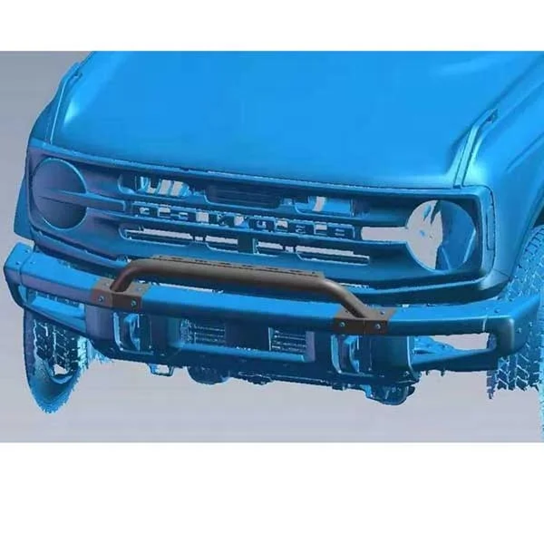 High and Low Grill Guard U Bar for Ford Bronco OE Bumper 2021-2023