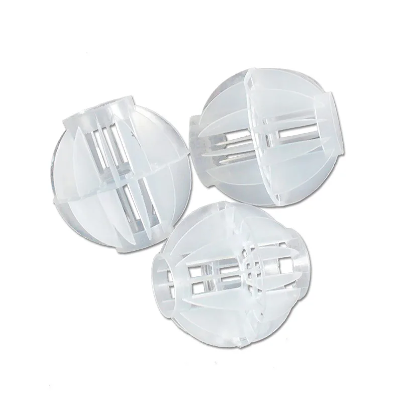 Factory Direct Sales Polyethylene (PP) Spherical Shape Filler Suspend Packing for Aeration Tanks Sewage Treatment