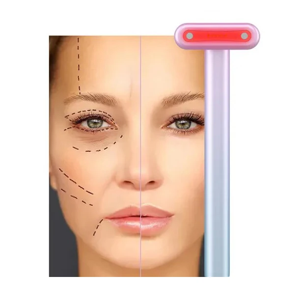 4 in 1 red light therapy eye facial wand red light therapy infrared red light led therapy wand device