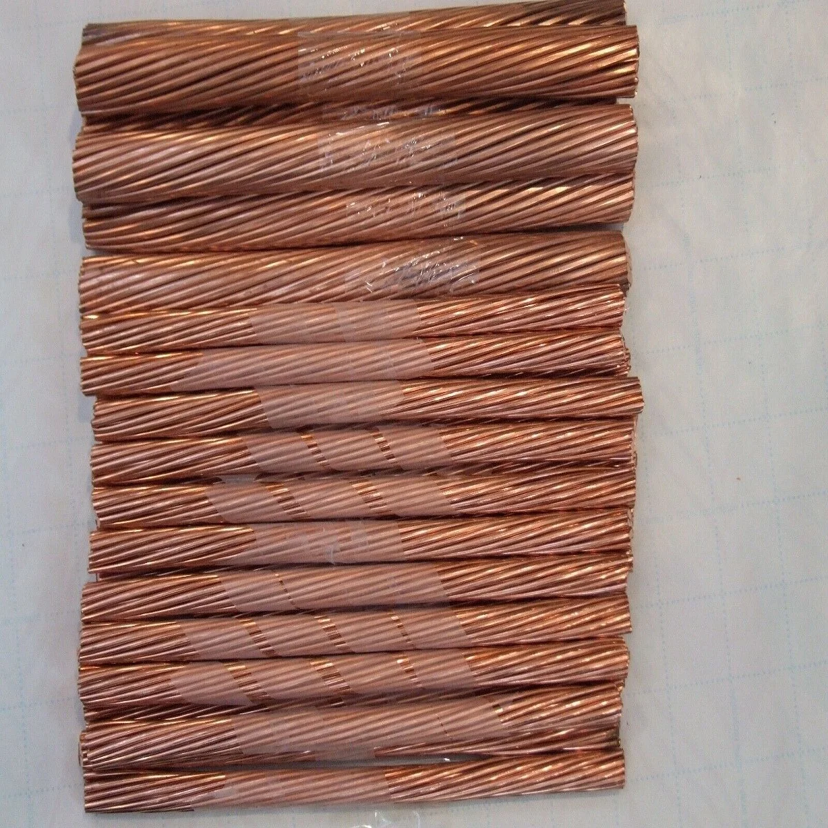 Insulated copper cable wire scrap